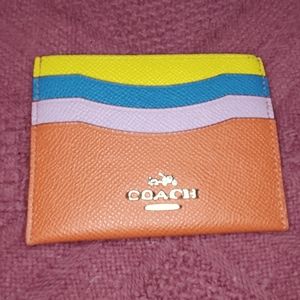 Coach Card Holder